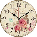 retro silent wall clock for modern home decor