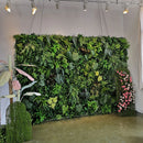 Reusable artificial plant wall for garden decoration and UV protection