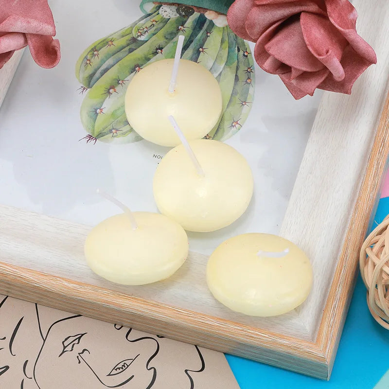 set of unscented floating candles for all romantic occasions