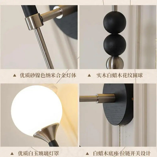 Premium vintage wall light with pull switch - vue 7 sur 11