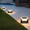 Solar LED garden and outdoor decorative lamp
