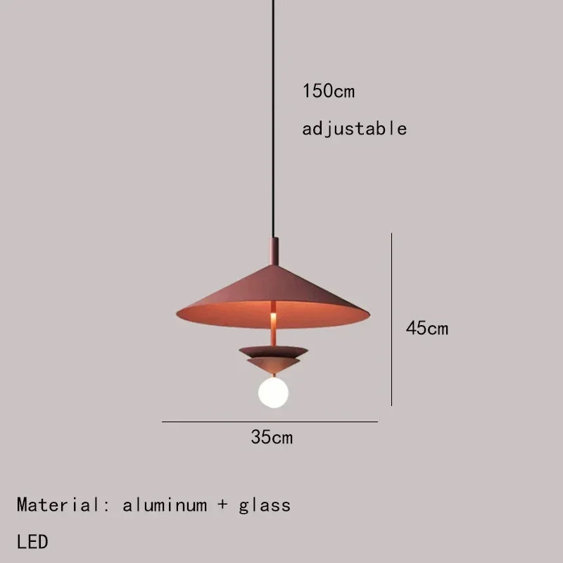 Modern designer pendant light for living room and decorative restaurant - vue 8 sur 14