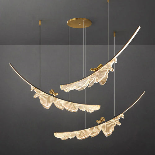 Modern LED ceiling light for an elegant and decorative interior - vue 7 sur 9