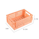 foldable storage basket for makeup jewelry toys and more