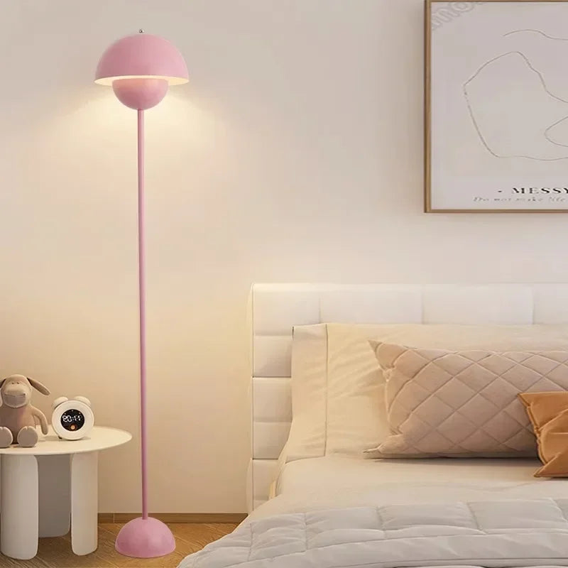 Mushroom floor lamp ins style for vintage interior decoration