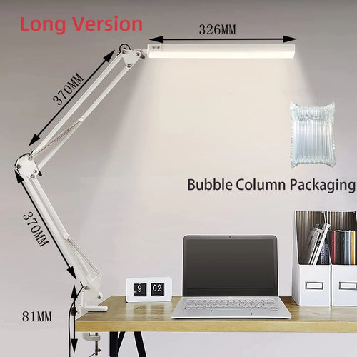 LED desk lamp with clamp 10W - vue 16 sur 18