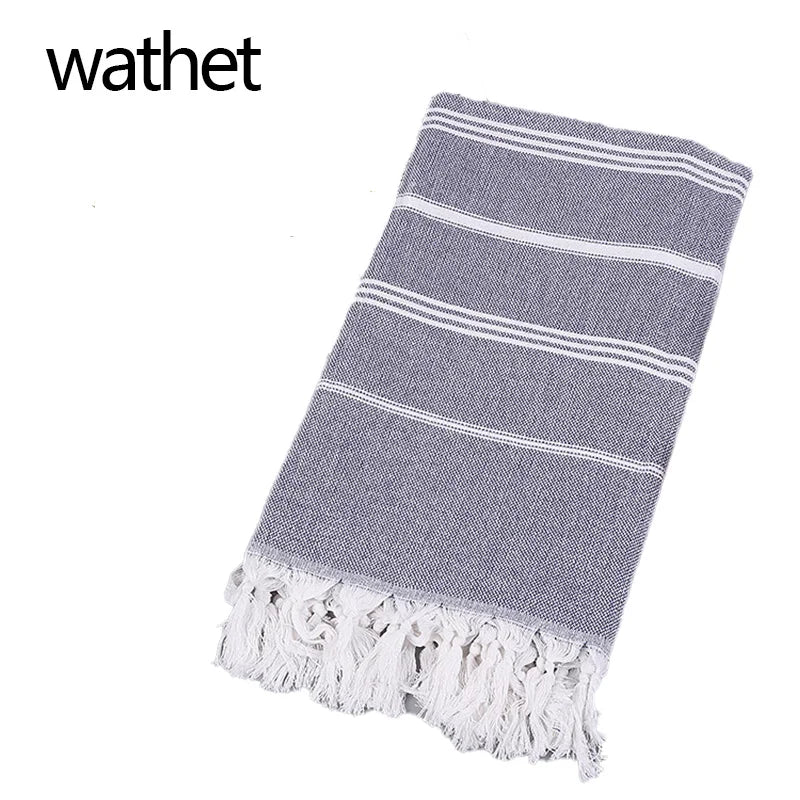 Extra large cotton quick dry beach towel
