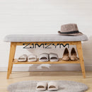European multifunctional shoe bench for entrance