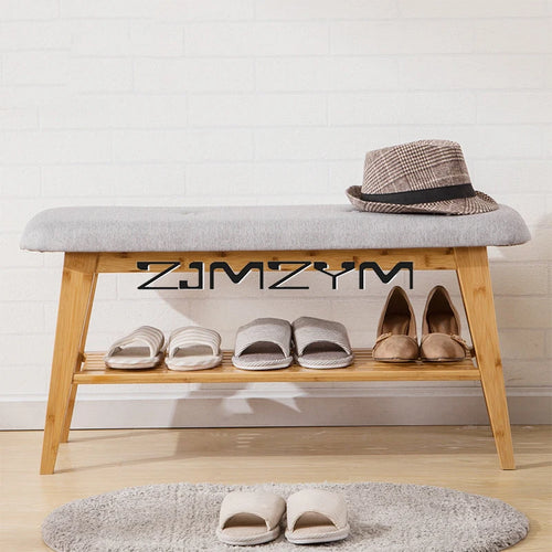 European multifunctional shoe bench for entrance