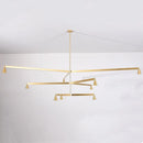 Postmodern luxury sputnik chandelier for living and dining room