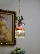 French retro crystal pendant for a luxurious atmosphere