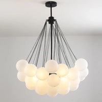 Nordic glass pendant light for luxury interior decor
