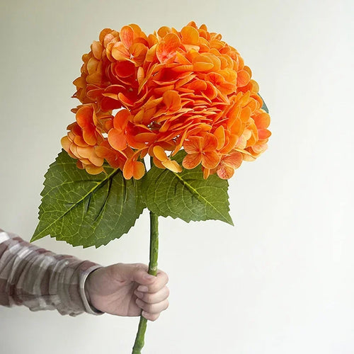 Artificial hydrangea flowers for wedding decoration and floral arrangements - vue 10 sur 17