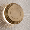 Copper and acrylic LED wall light nordic interior decoration