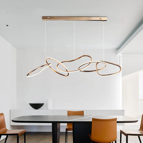 Nordic pendant chandeliers for elegant indoor lighting - vue 3 sur 9