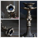 Metal candle holders for wedding and event decoration
