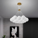 3d moon bubble ball LED chandelier pendant light decoration