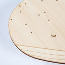Decorative modern wooden whale wall light for children