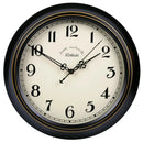 silent vintage wall clock classic metal design
