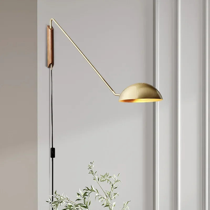 Adjustable LED wall light modern Nordic design