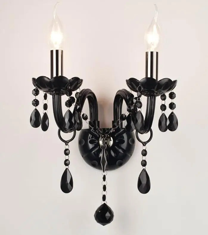 applique murale antique en cristal pour intérieur design élégant