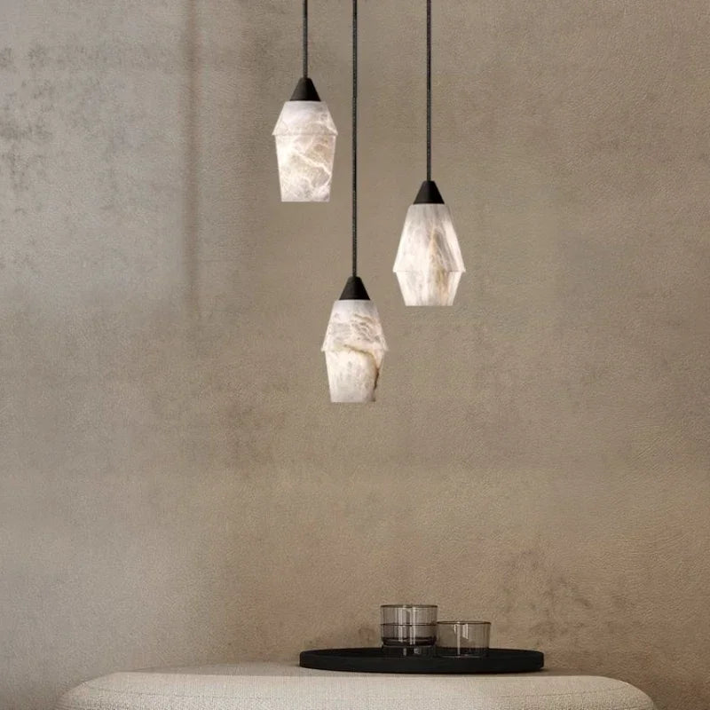 Modern marble chandelier for elegant interior decoration