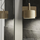 Industrial cement pendant light for retro interior decor