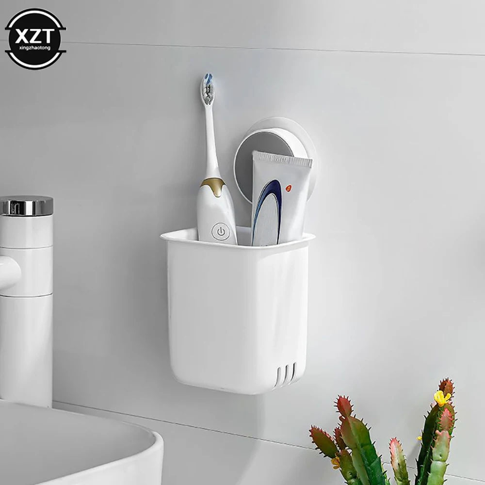 Wall-mounted toothbrush and tumbler holder waterproof practical organiser