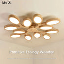 Modern LED chandelier with tree design for interior decor