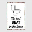 retro metal sign for fun wall decor