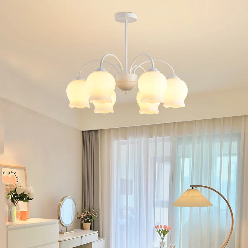 Modern LED chandelier decorative pendant light - vue 4 sur 12