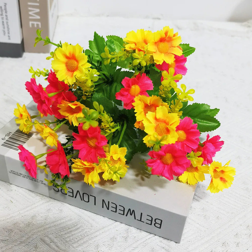 Set of uv-resistant artificial flowers for outdoor decoration - vue 11 sur 16