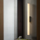 Modern and elegant marble and copper wall light