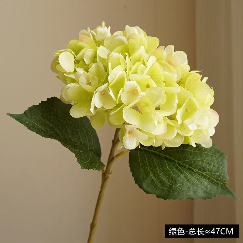 Realistic artificial hydrangea flower for decoration and bouquet - vue 12 sur 15