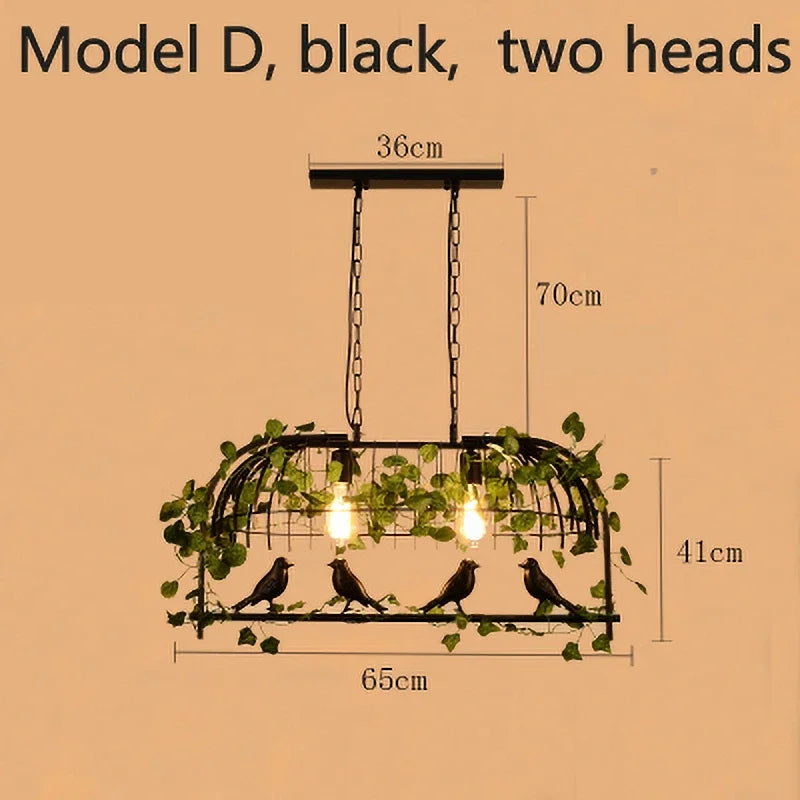 Vintage iron pendant light for modern and industrial decor