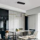 Modern dimmable chandelier for indoor use with elegant design