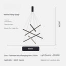 Modern Design Simple LED Ceiling Light, Penthouse Lobby Duplex Corridor Hotel Lobby Living Room Ceiling Decoration Chandelier