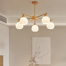 Wooden chandelier for modern and stylish decor