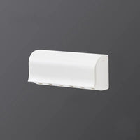 wall-mounted toothbrush and toothpaste holder without drilling