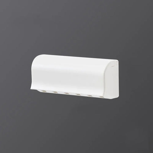 wall-mounted toothbrush and toothpaste holder without drilling