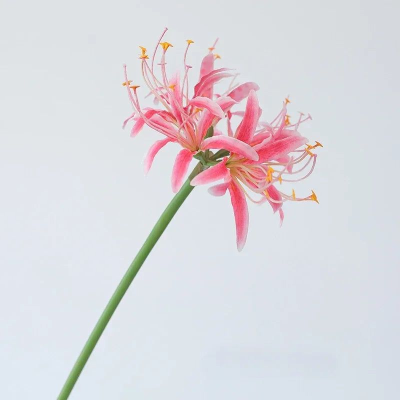Silk spider lily artificial flower decoration - vue 8 sur 13