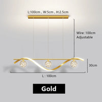Sandyha LED stars clear glass ball chandelier