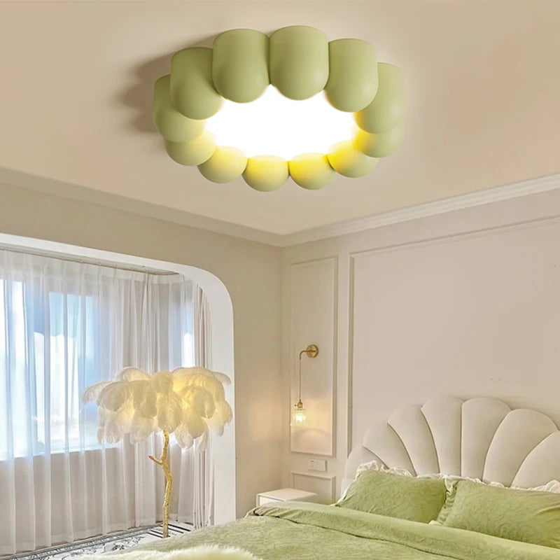 Cream style LED lamp for eye protection