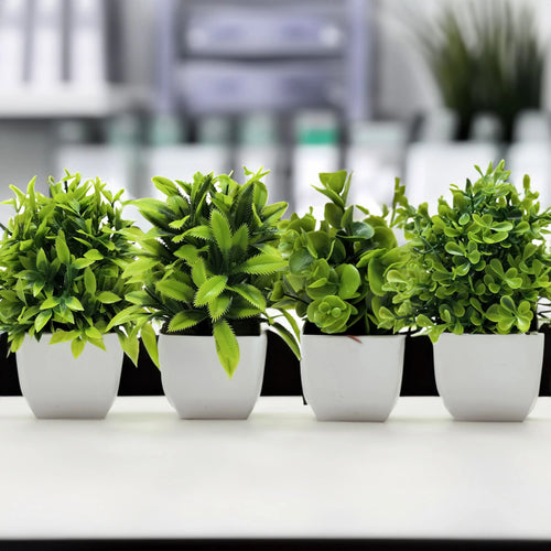 Artificial potted plant for office and garden decoration - vue 5 sur 45