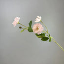 Artificial silk daisy for indoor decoration