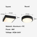 Waterproof outdoor ceiling light for garden and terrace lighting