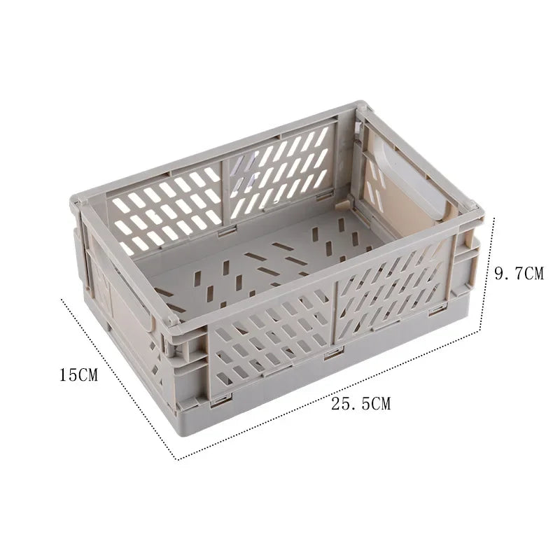 foldable storage basket for makeup jewelry toys and more - vue 14 sur 28