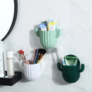 self-adhesive wall holder for bathroom brushes and accessories