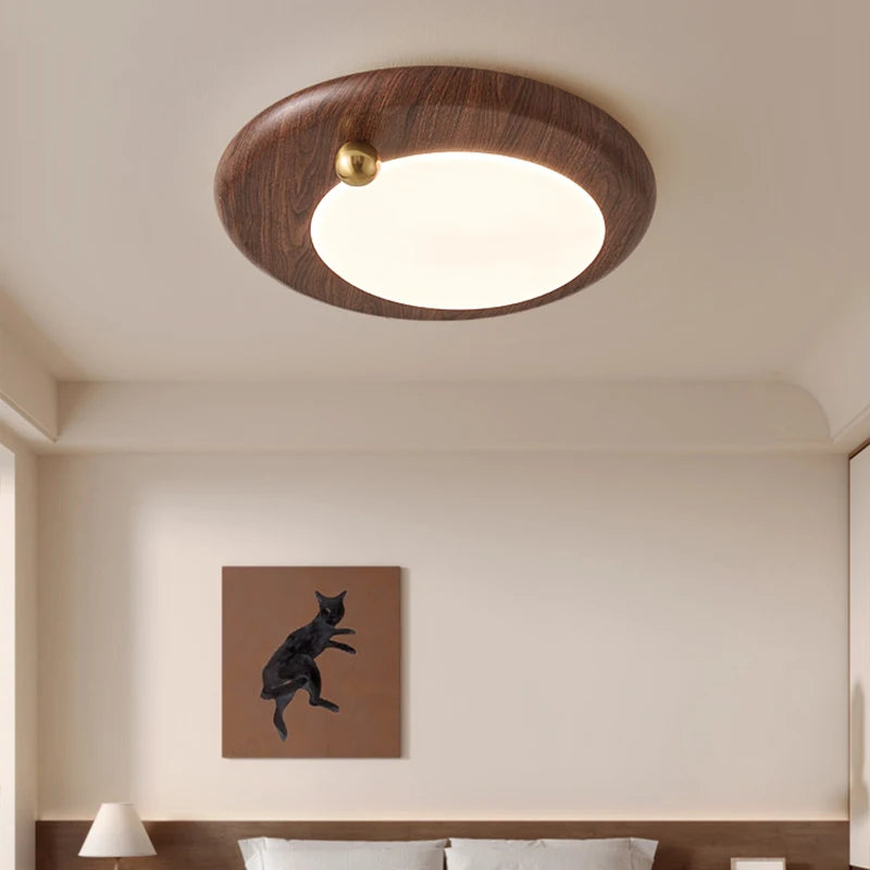 Medieval retro Chinese style ceiling light with eye protection