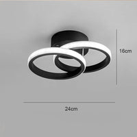 Modern LED ceiling light for indoor and outdoor decoration